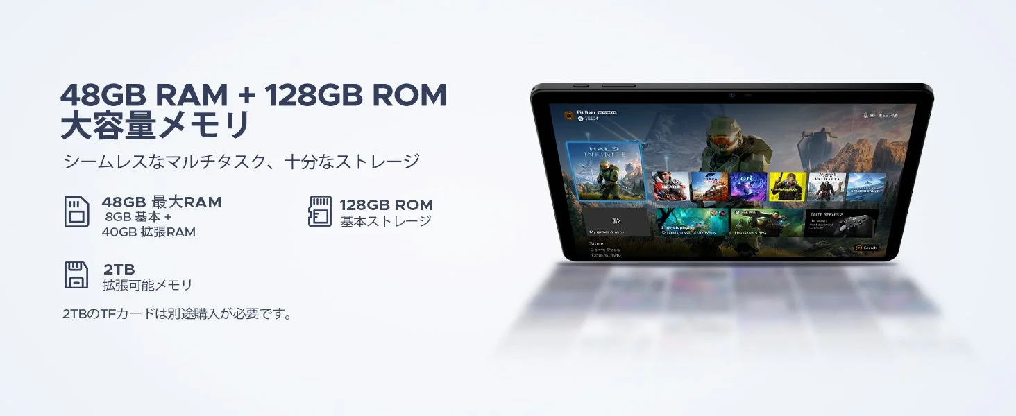 RAM/ROMの説明、ゲームパスイメージ