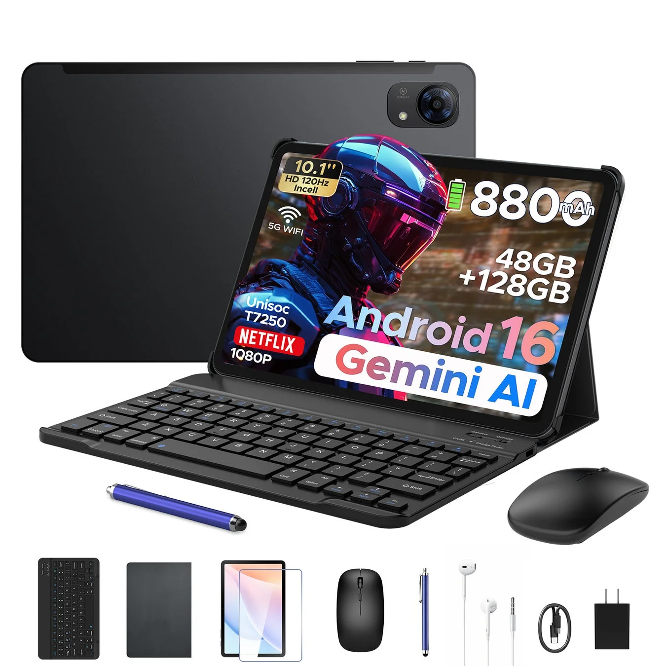 10.1インチタブレットと豪華9点セット