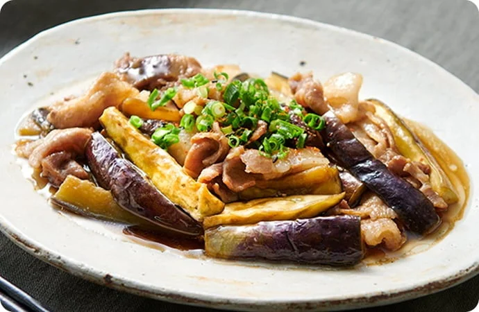 豚肉とナスの炒め物