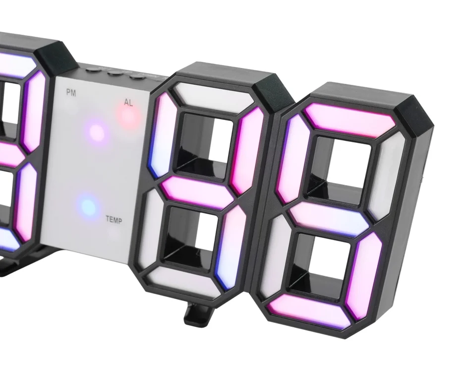 デジタル時計のLED表示