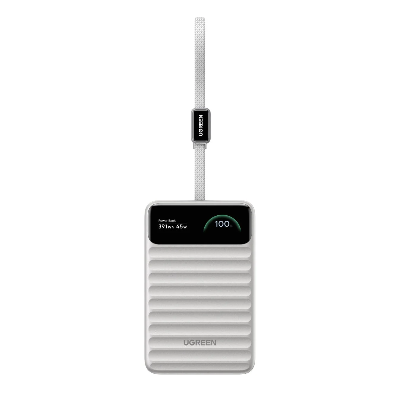 UGREEN Nexode Wavy モバイルバッテリー シルバー