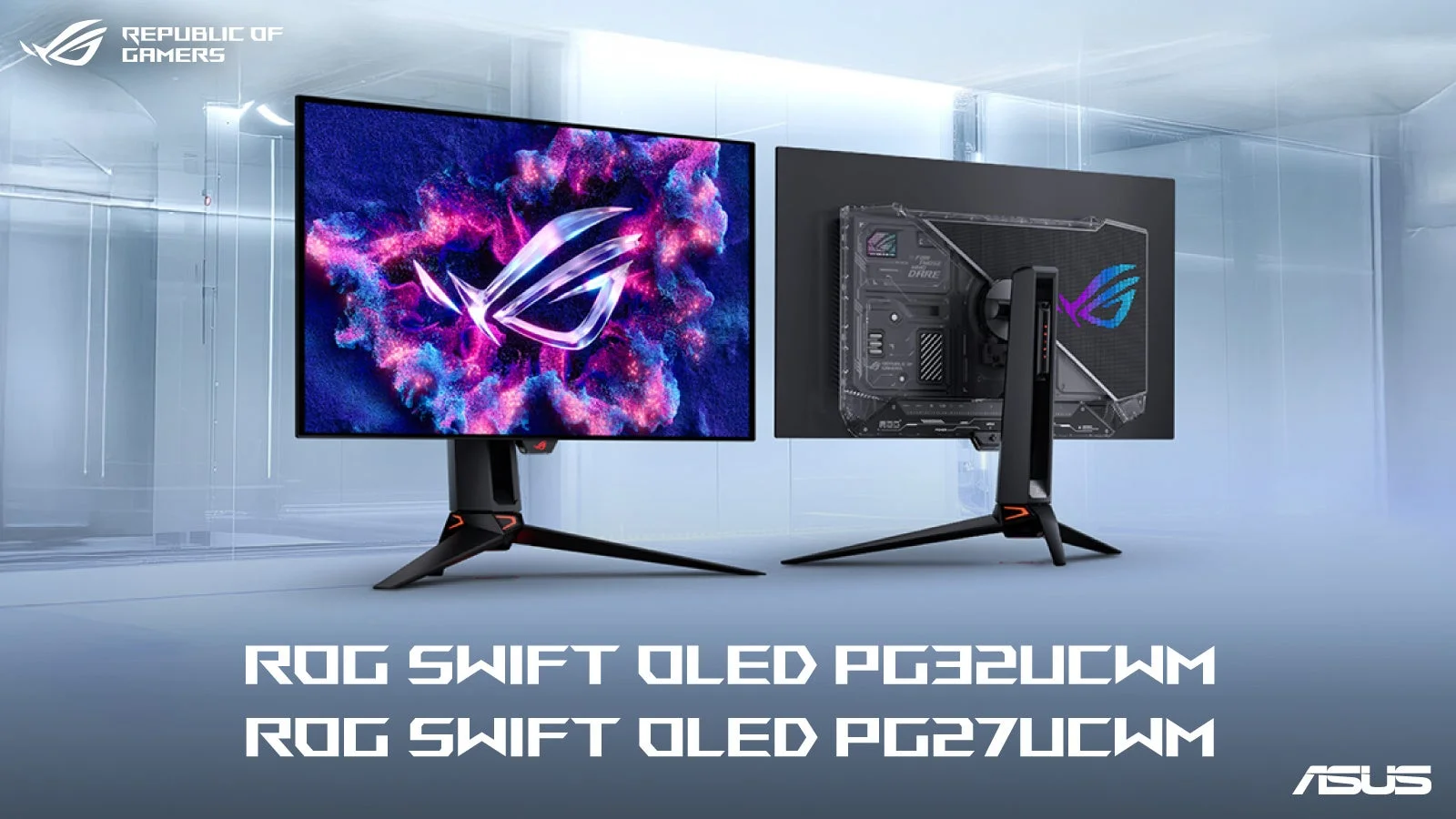ROG Swift OLED PG32UCWM・ROG Swift OLED PG27UCWM