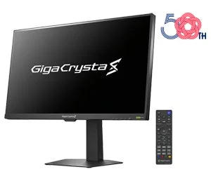 GigaCrysta X モニターとリモコン