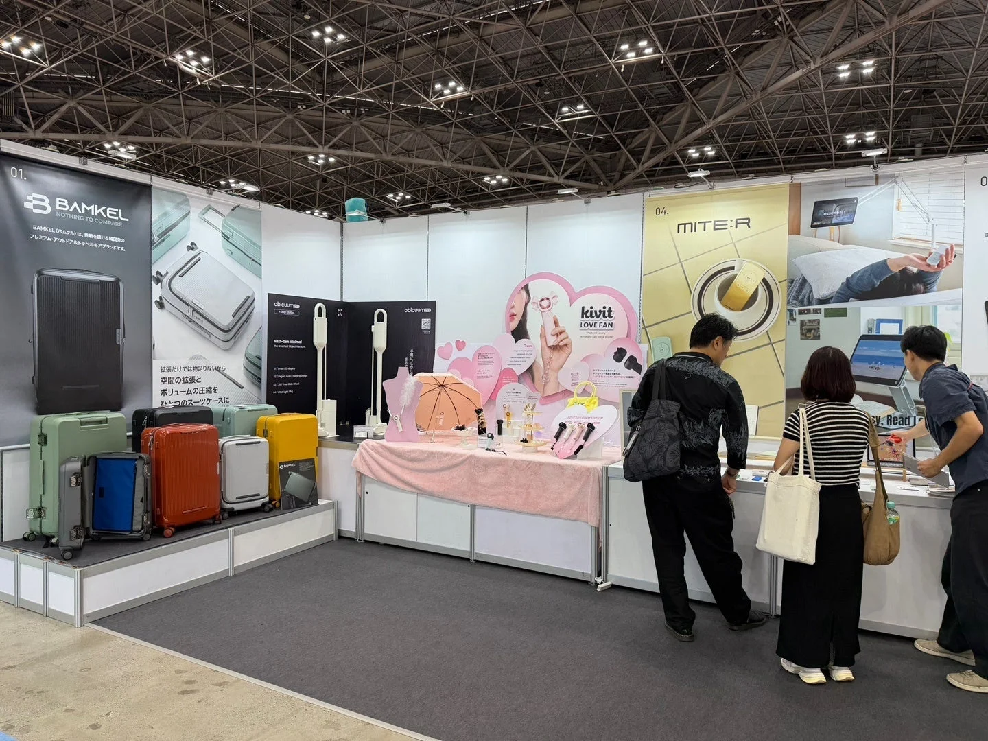展示会の様子