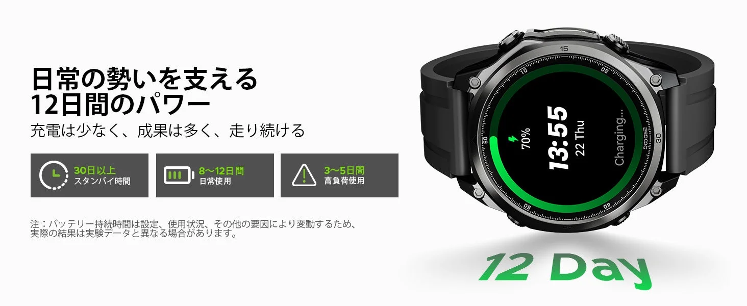 バッテリー持続時間